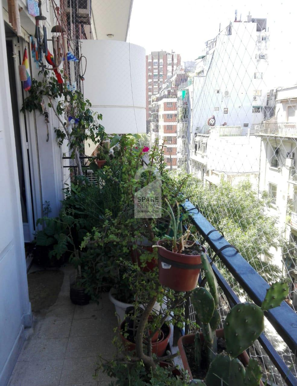 THE BALCONY at the apartment in Palermo